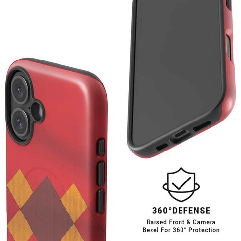 Belgium Soccer Flag iPhone 16 Plus Magsafe Impact Case